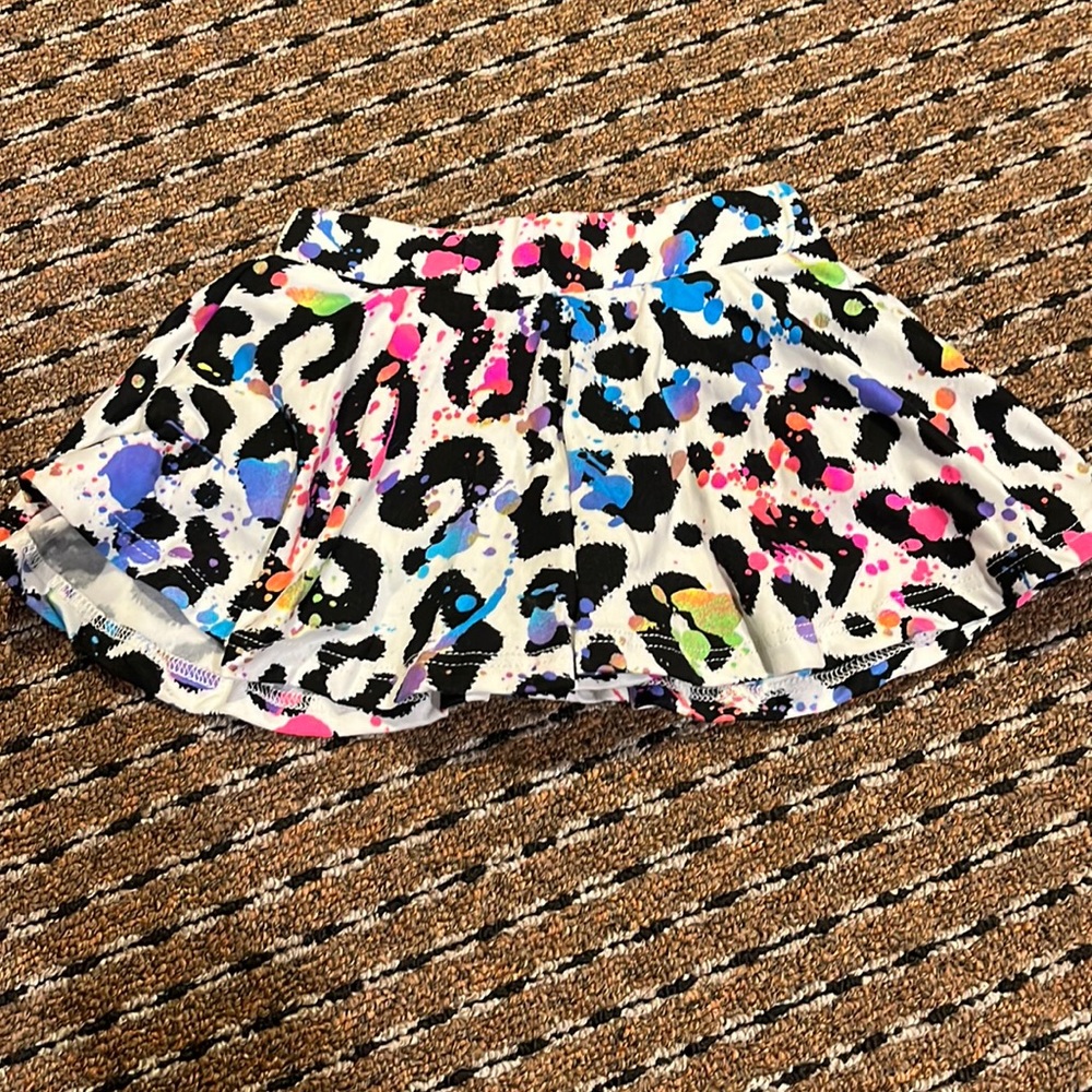 PixieLane splatter paint skirt